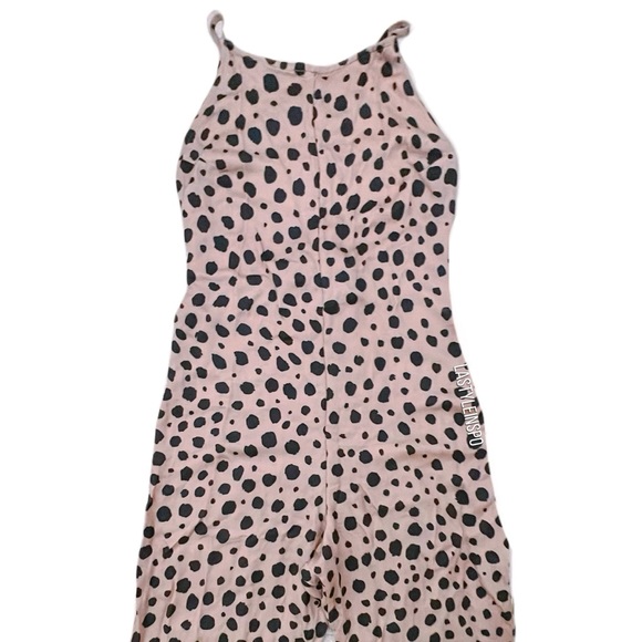 LNA Feline Leopard Jumpsuit Cross Back Size XXS 🐆 - Picture 4 of 6